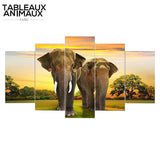 Peinture Éléphant Afrique