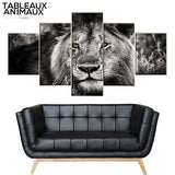 Tableau Salon Lion