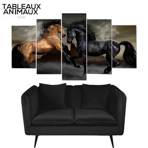 Grand Tableau Cheval