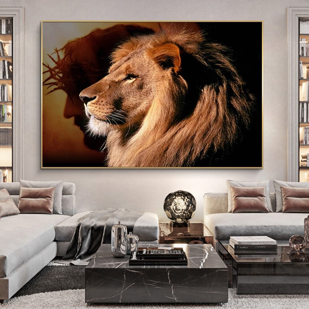 Cadre de lion