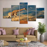 Tableau Girafe avec Cadre