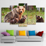 Peinture Maman Ours