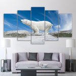Tableau Ours Blanc