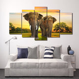 Décoration éléphant afrique