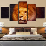 Décoration lion grand format