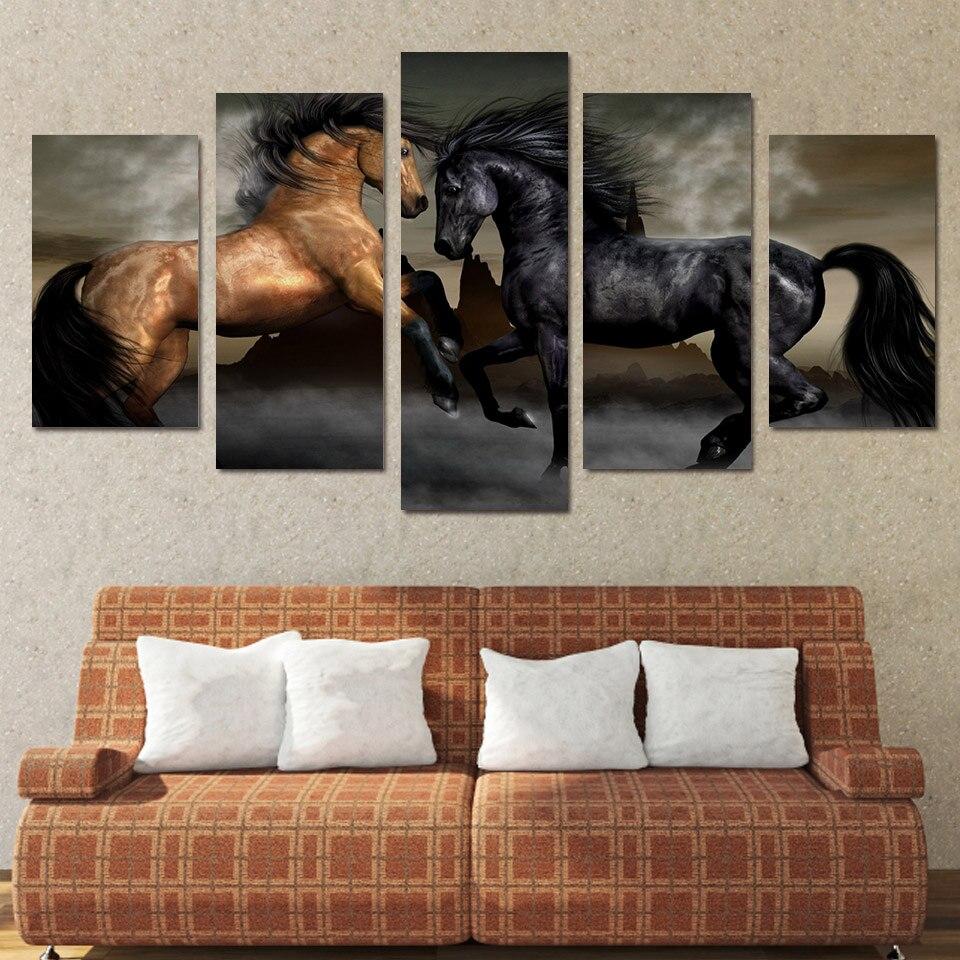 Grand Tableau Cheval